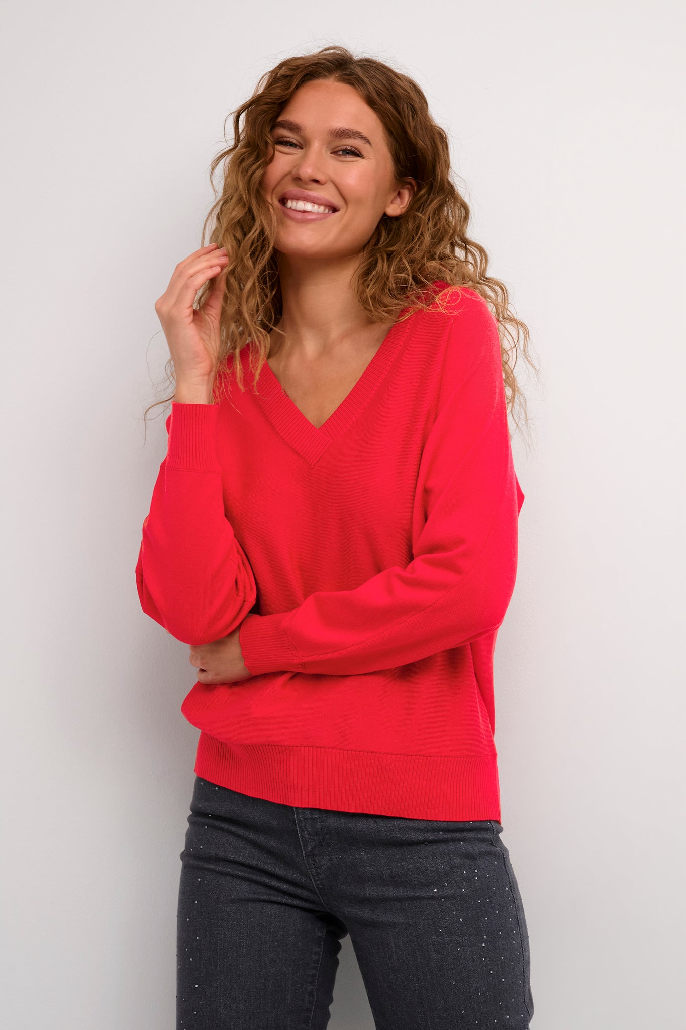 CUannemarie v-neck pullover