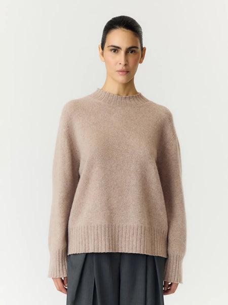 YASEMILA LS WOOL KNIT PULLOVER S.