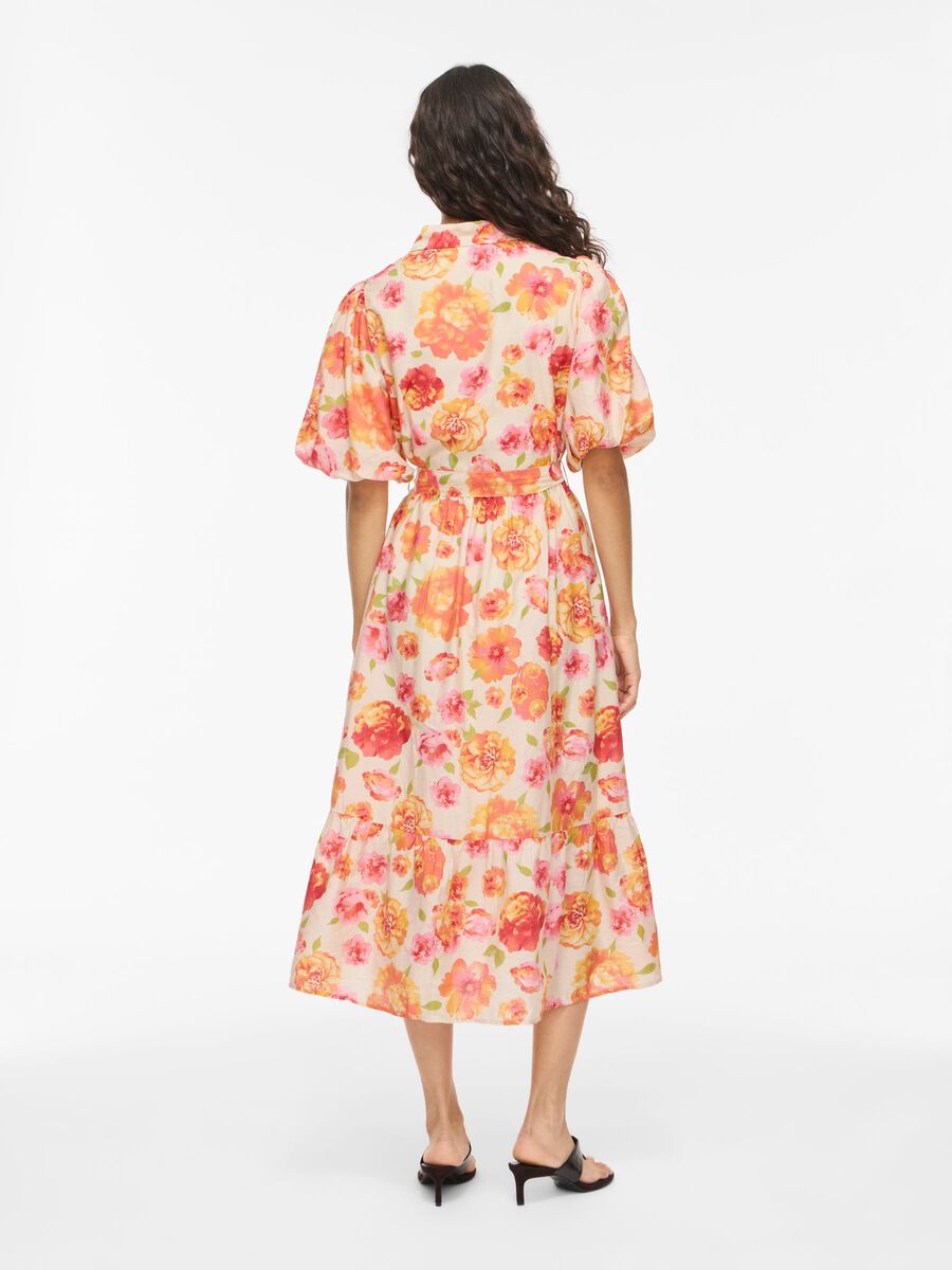 Vialina sol 2\4 midi shirt  dress\ln