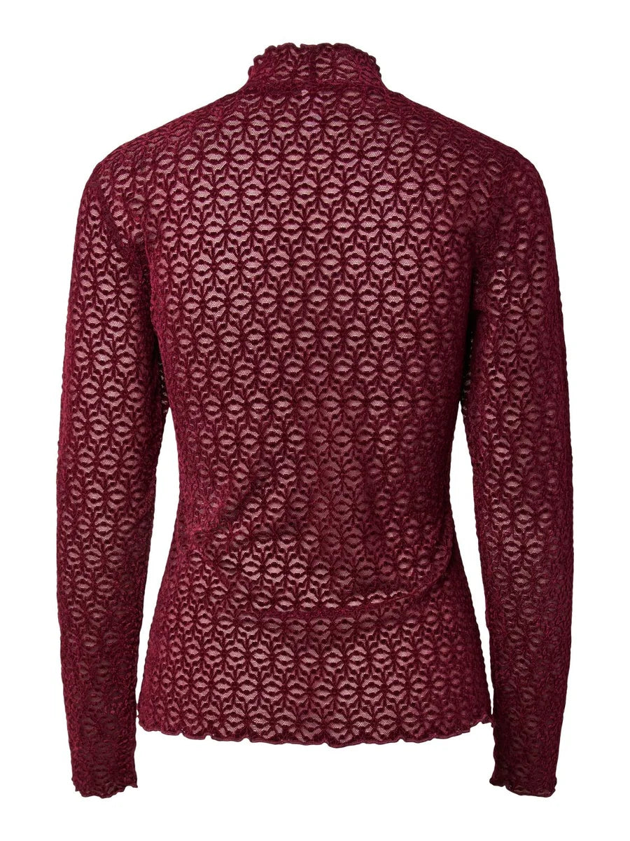 YASRUTH LS HIGHNECK TOP