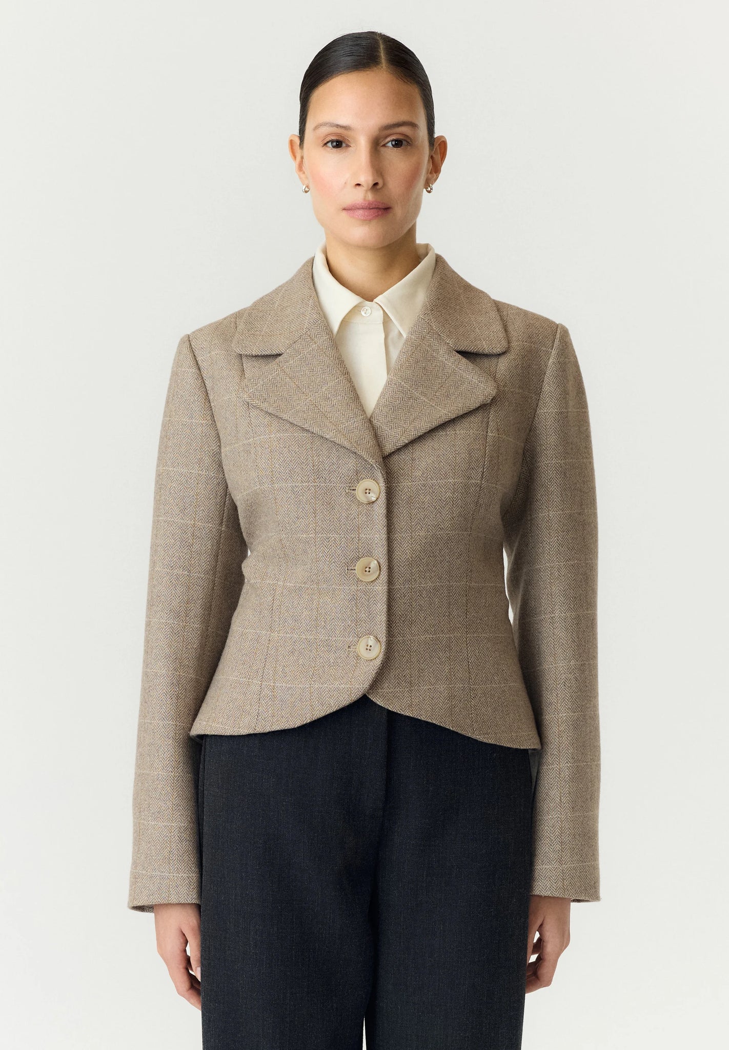 YASTHELA WOOL SHORT JACKET