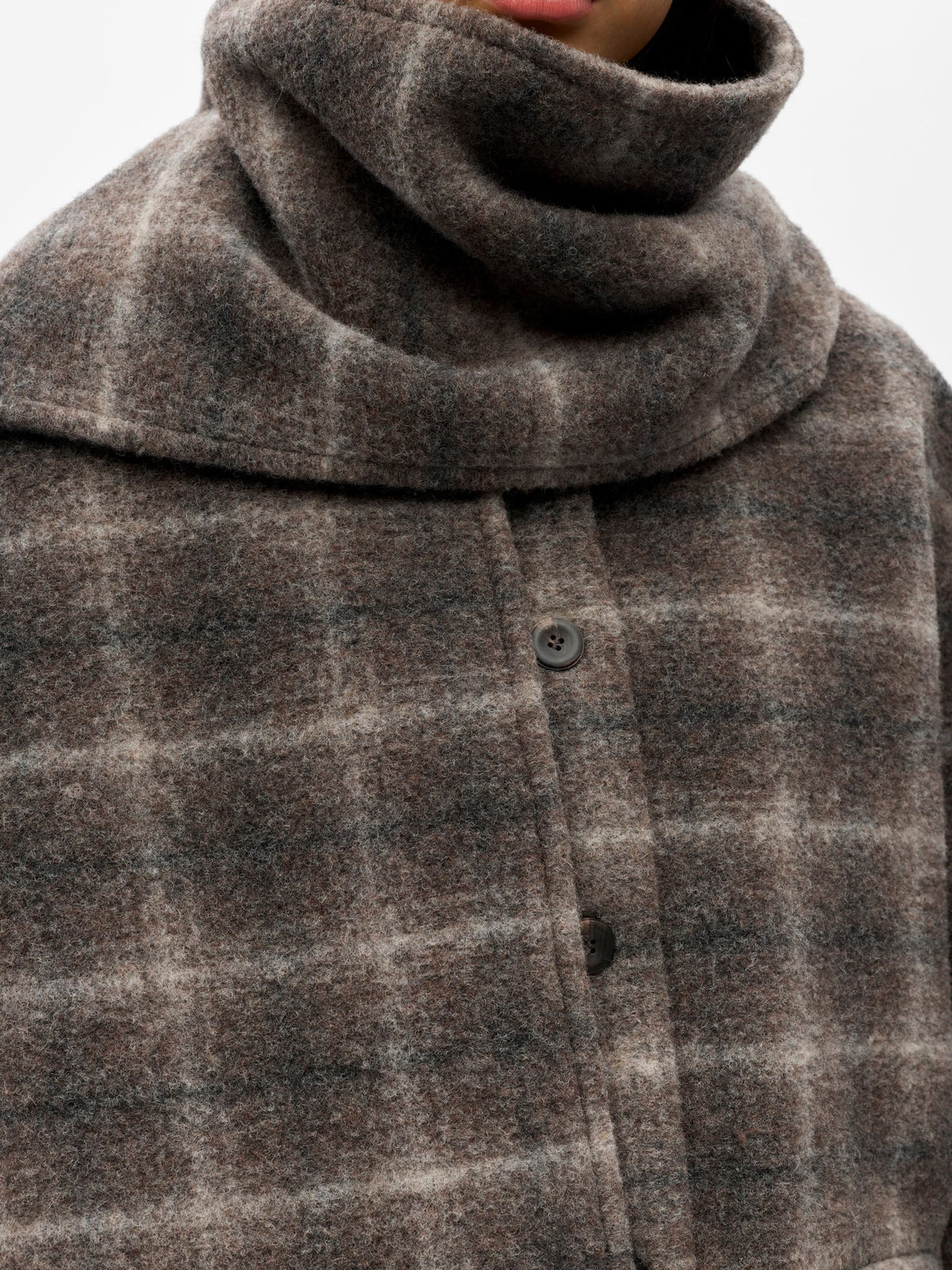 OBJMAISE L\S LO SCARF JACKET NOOS