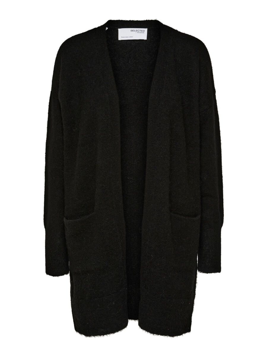 Slflulu knit long cardigan